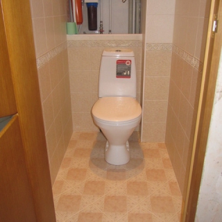 Бежевый туалет - 34 фото