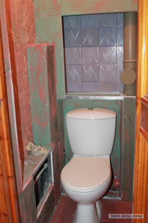 Поэтапный фотоотчет ремонта небольшого туалета с вентилятором своими руками