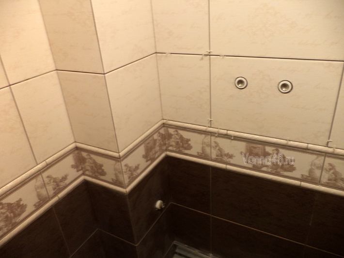 Подробный отчет ремонта коричневого туалета в 35 фото