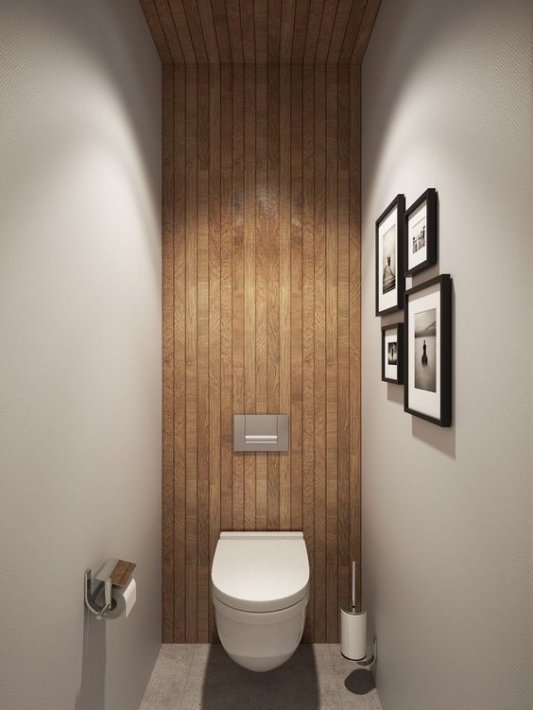 Дизайн туалета маленького размера в фотографиях