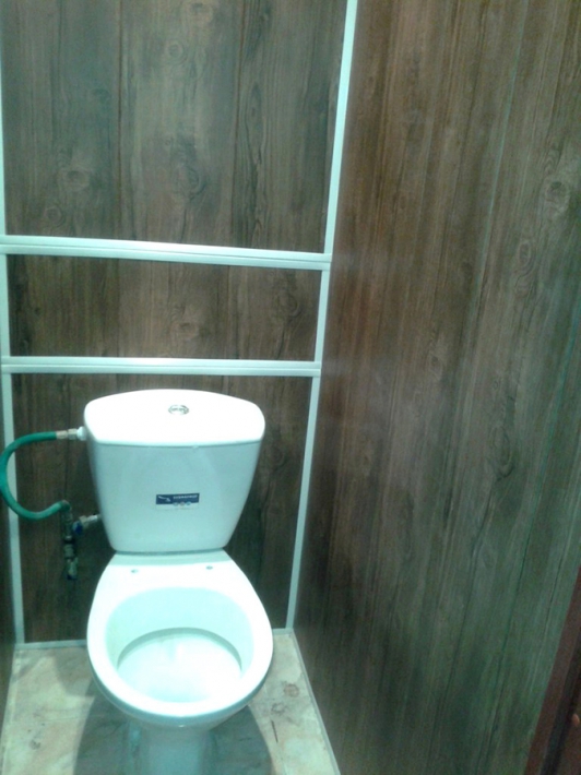 ПВХ панели для туалета - фото