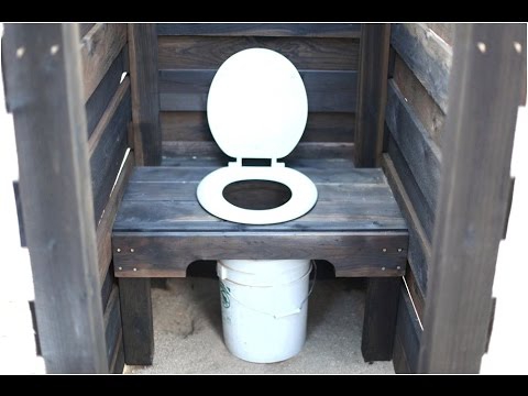 Туалет на даче без выгребной ямы