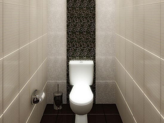 Дизайн плитки в туалете - 35 фото